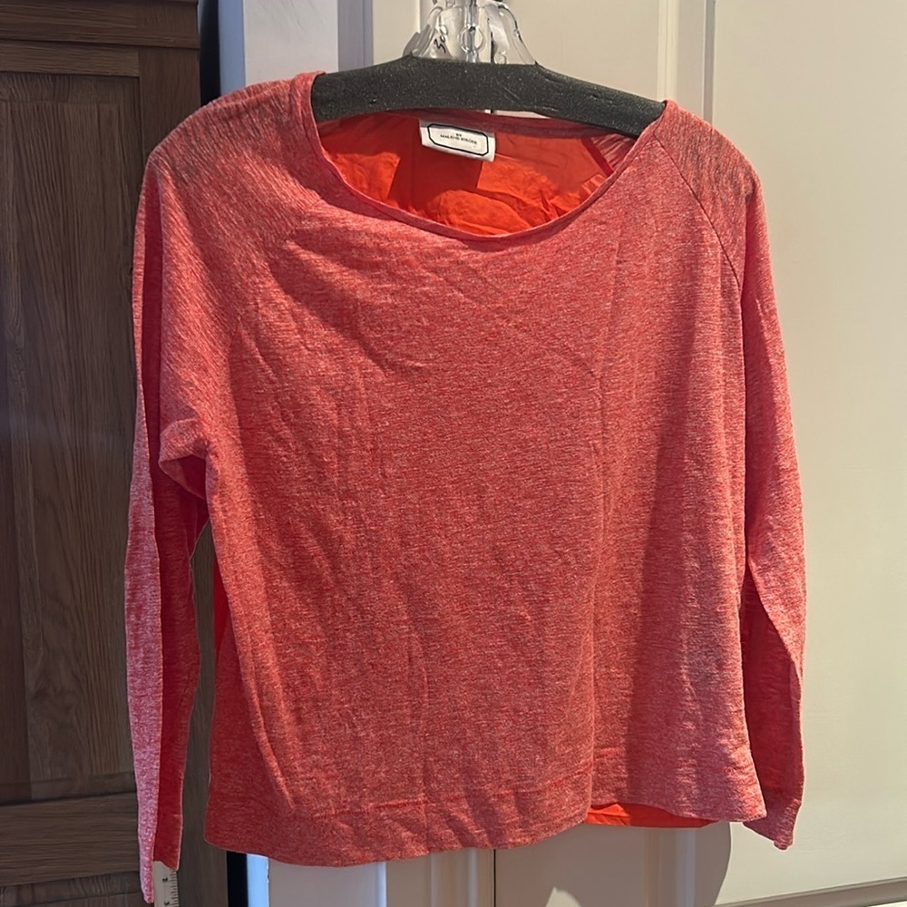 🎀BY MALENE BIRGER cotton and silk pull over top small